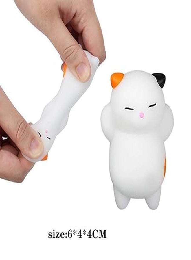 ANAB GI Squishies Mochi Toys, Mini Kawaii Squishy Forest Animals Squeeze Stress Relief Toys (Pack-5) - Image 3